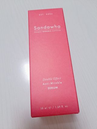 산다화 더블 이펙트 안티 링클 세럼 50ml — 5점을 준 리뷰어가 2022년 10월 올린 사용 사진