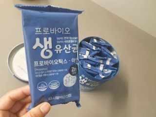 서울약사신협_프로바이오생유산균_2.5G x 100포 — 4.5점을 준 리뷰어가 2021년 5월 올린 사용 사진