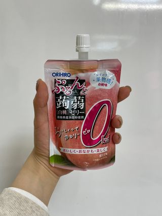 ORIHIRO 오리히로 곤약젤리 제로칼로리 130g 4종 4팩(맛별로 1팩씩) — 5점을 준 리뷰어가 2023년 1월 올린 사용 사진