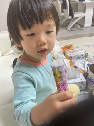 다나음 180도 칼슘젤리+아연면역젤리 — 5점을 준 리뷰어가 2022년 1월 올린 사용 사진