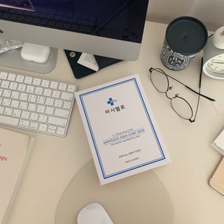 닥터마시멜로 닥터마스멜로 마블러스 아쿠아 클리닉 마스크 — 5점을 준 리뷰어가 2021년 2월 올린 사용 사진
