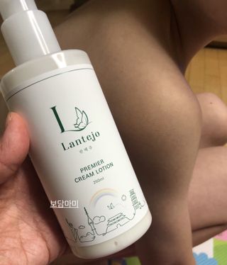 란떼쥬 프르미에 스킨케어 샴푸앤바스 + 크림로션 베이직 세트 — 5점을 준 리뷰어가 2021년 12월 올린 사용 사진