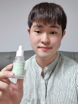 나나스킨 콤플렉스씨쓰리닥터클리어앰플 — 5점을 준 리뷰어가 2021년 9월 올린 사용 사진