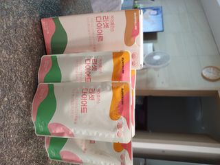 [경남제약헬스케어] 케어플러스 리셋 다이어트 청포도맛 100ml X 5포 (5일분) — 5점을 준 리뷰어가 2023년 5월 올린 사용 사진