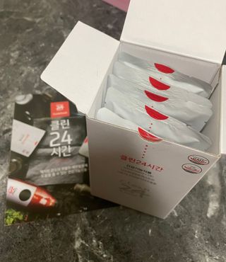 클린24시간 1BOX(5포) + 전용보틀(500ml) — 5점을 준 리뷰어가 2023년 4월 올린 사용 사진