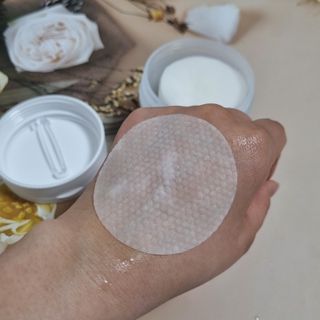 산다화 비타민씨 화이트닝 토너 패드 — 5점을 준 리뷰어가 2023년 5월 올린 사용 사진