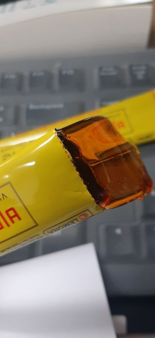 자연에온 경남제약 비타민 쉬머 저분자콜라겐 20g x 30포 — 5점을 준 리뷰어가 2021년 12월 올린 사용 사진
