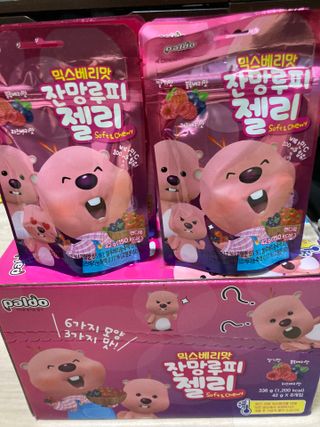 [팔도] 잔망루피젤리 믹스베리맛 42g 8개 — 5점을 준 리뷰어가 2022년 3월 올린 사용 사진