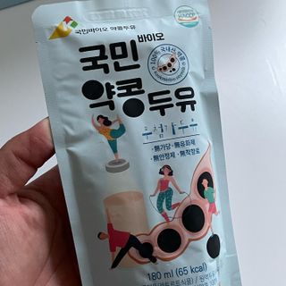 국민바이오 약콩두유 — 5점을 준 리뷰어가 2022년 6월 올린 사용 사진