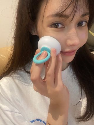 리더스코스메틱 리더스 카밍 페이스 쿨러 + 카밍 바이오틱스 앰플 — 5점을 준 리뷰어가 2021년 8월 올린 사용 사진