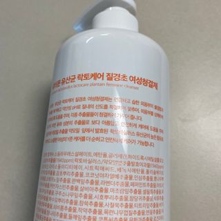 프리[닥터문] 유산균 락토케어 질경초 여성청결제 1000ml (젤타입) — 5점을 준 리뷰어가 2022년 7월 올린 사용 사진