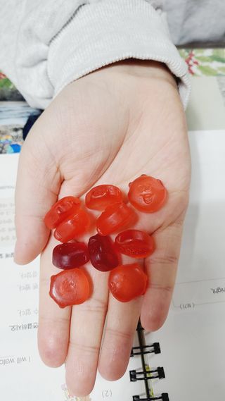 [팔도] 잔망루피젤리 믹스베리맛 42g 8개 — 5점을 준 리뷰어가 2022년 2월 올린 사용 사진