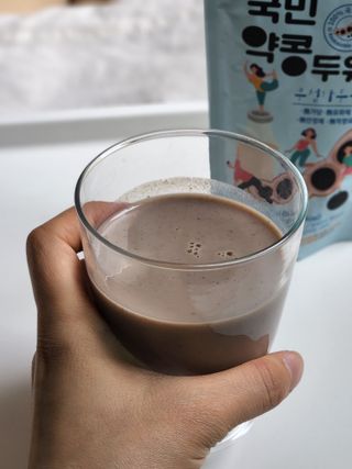 국민바이오 약콩두유 — 5점을 준 리뷰어가 2022년 5월 올린 사용 사진
