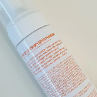 MF프리 [닥터문] 유산균 락토케어 질경초 여성청결제 200ml (폼타입) — 5점을 준 리뷰어가 2022년 9월 올린 사용 사진