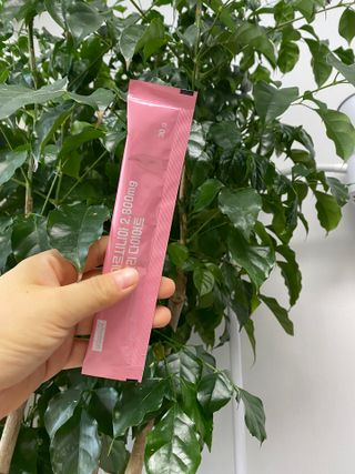 주식회사 얼굴반쪽 [얼굴반쪽 가르시니아 2,800mg] x 14포 1주 젤리 다이어트 보조제 체지방감소 — 4점을 준 리뷰어가 2021년 11월 올린 사용 사진