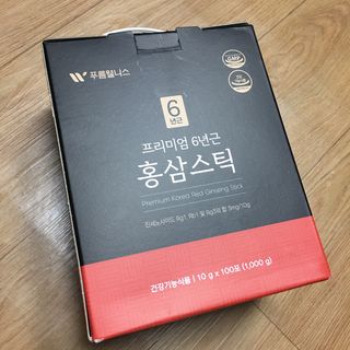 [푸름웰니스] 프리미엄 6년근 홍삼스틱 3mg x 100포 — 5점을 준 리뷰어가 2022년 3월 올린 사용 사진