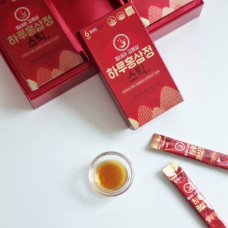힘내라김홍삼 하루홍삼정스틱 10g x 30포 — 5점을 준 리뷰어가 2021년 5월 올린 사용 사진