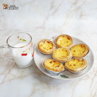 디앙뜨 포르투갈 에그타르트 오리지널 맛+패션후르츠 맛 중 택1 — 5점을 준 리뷰어가 2021년 8월 올린 사용 사진
