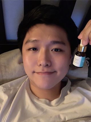 랑팡 EGF+FGF 10ppm 리포좀 앰플 원액 10ml — 4점을 준 리뷰어가 2021년 11월 올린 사용 사진