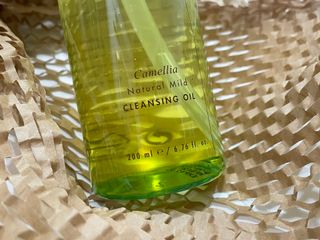 스킨큐어 산다화 순한 클렌징 동백 오일 200ml — 5점을 준 리뷰어가 2022년 8월 올린 사용 사진