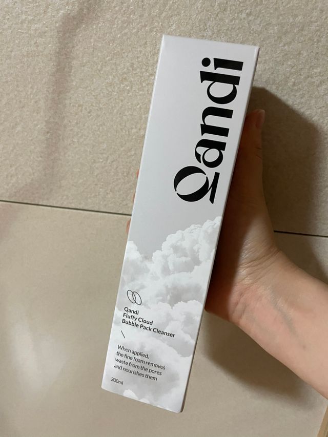 콴디 플러피 클라우드 버블 팩 클렌저 리뷰 사진
