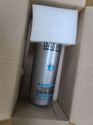 다슈코리아 다슈 데일리 두피 딥 클렌징 샴푸 500ml — 5점을 준 리뷰어가 2021년 1월 올린 사용 사진