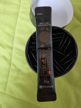 프리마인 자체 기업부설 연구소에서 찾아낸 건강한 수면의 비밀.  슬립토 플러스 30포 — 5점을 준 리뷰어가 2021년 11월 올린 사용 사진