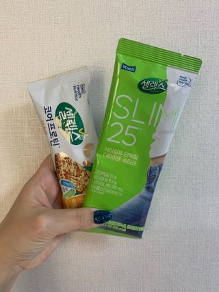 셀렉스스포츠 셀렉스 코어 프로틴 너츠바 50g 6개입 + Slim 25 스타터키트 — 5점을 준 리뷰어가 2021년 7월 올린 사용 사진