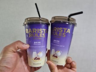 바리스타룰스 돌체 라떼 — 5점을 준 리뷰어가 2023년 4월 올린 사용 사진