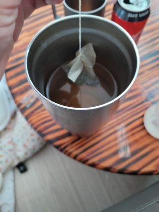 산그리메 국내산 호박차 100티백 대용량 삼각티백차 — 5점을 준 리뷰어가 2021년 7월 올린 사용 사진