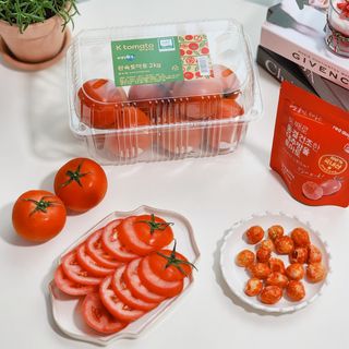 레드닥터 완숙토마토 + 통째로 동결건조한 대추방울토마토 — 5점을 준 리뷰어가 2022년 11월 올린 사용 사진