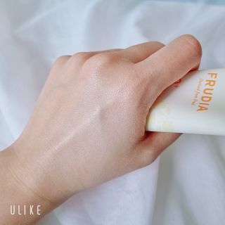 [후르디아] 혼합자차 선 에센스+톤업 선크림 2종 — 5점을 준 리뷰어가 2021년 4월 올린 사용 사진