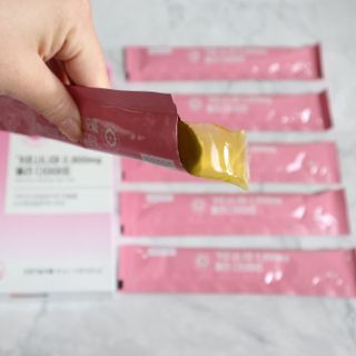 주식회사 얼굴반쪽 [얼굴반쪽 가르시니아 2,800mg] x 14포 1주 젤리 다이어트 보조제 체지방감소 — 4.5점을 준 리뷰어가 2021년 10월 올린 사용 사진