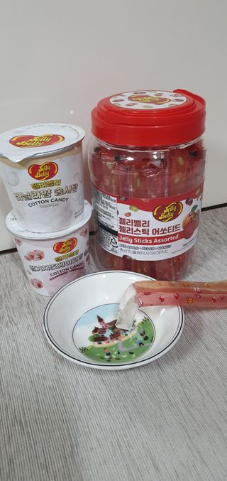 젤리벨리 젤리스틱 어쏘티드 900g — 5점을 준 리뷰어가 2022년 10월 올린 사용 사진