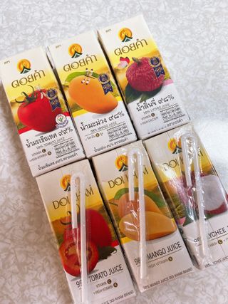 도이캄 착즙 완숙 토마토 200ml 12팩 무설탕 태국왕실 기내식주스 — 5점을 준 리뷰어가 2021년 2월 올린 사용 사진