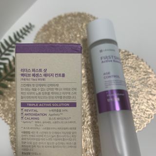리더스코스메틱 리더스 퍼스트 샷 액티브 에센스 에이지 컨트롤 — 5점을 준 리뷰어가 2021년 11월 올린 사용 사진