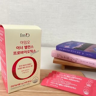 [질 유래 특허 유산균] 아임오 이너밸런스 프로바이오틱스 1박스 [30포] — 5점을 준 리뷰어가 2023년 3월 올린 사용 사진