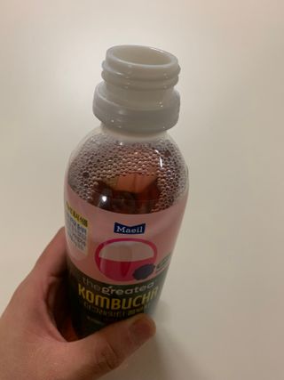 더그레잇티 콤부차 [매일유업] 더그레잇티 44kcal 콤부차 300ml *12개입 (오리지널 6개+베리리치 6개) — 5점을 준 리뷰어가 2023년 8월 올린 사용 사진