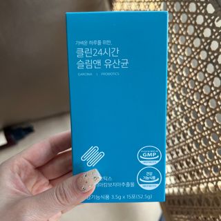 클린24시간 슬림앤유산균 1박스 (3.5g X 15포) — 5점을 준 리뷰어가 2023년 5월 올린 사용 사진