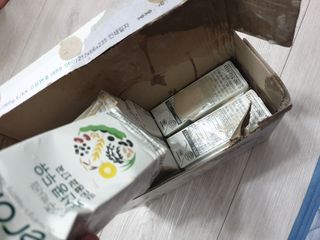 이롬 erom 황성주박사의 국산콩 두유 검은콩과 17곡 — 5점을 준 리뷰어가 2020년 12월 올린 사용 사진
