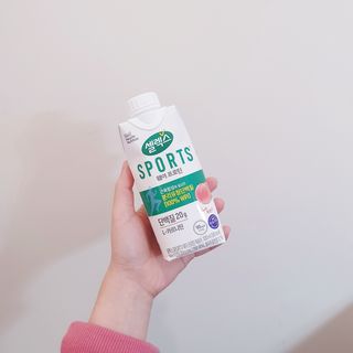 셀렉스스포츠 셀렉스 스포츠 웨이 프로틴 복숭아_ 330ml x 12팩 — 5점을 준 리뷰어가 2021년 10월 올린 사용 사진