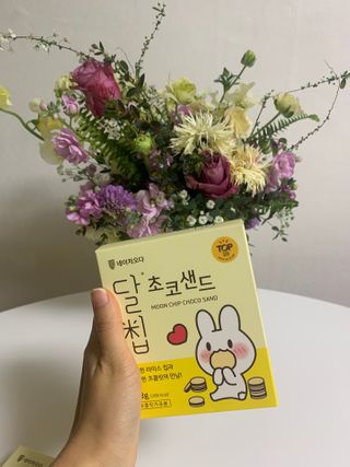 네이처오다 달칩 초코샌드 — 5점을 준 리뷰어가 2021년 1월 올린 사용 사진