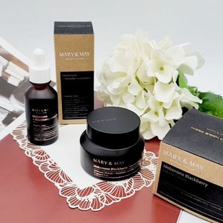 마리엔메이  이데베논 블랙베리 보습 크림 + 세럼 — 5점을 준 리뷰어가 2021년 10월 올린 사용 사진