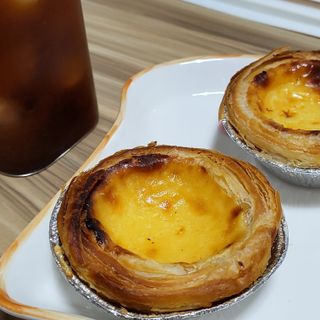 디앙뜨 포르투갈 에그타르트 오리지널 맛+패션후르츠 맛 중 택1 — 5점을 준 리뷰어가 2021년 7월 올린 사용 사진