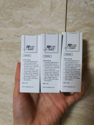 랑팡 EGF+FGF+IGF10ppm 리포좀 앰플 원액 10ml — 2.5점을 준 리뷰어가 2021년 10월 올린 사용 사진