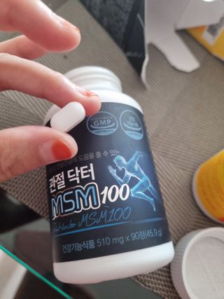 체인미 관절 및 연골건강에 도움을 줄수있는 관절닥터 MSM100 — 5점을 준 리뷰어가 2021년 11월 올린 사용 사진