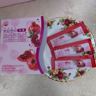 헬스업_쁘띠쁘띠석류콜라겐젤리_20g x 14포 — 5점을 준 리뷰어가 2021년 2월 올린 사용 사진