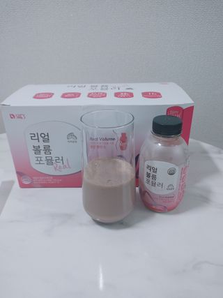래디 리얼볼륨포뮬러 1박스(8개입) — 4점을 준 리뷰어가 2022년 3월 올린 사용 사진