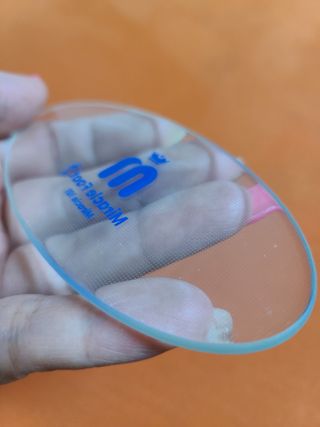 미라클풋 유리발각질제거기 물없이 쓱싹쓱싹 몇번만에 발각질 완벽제거 — 5점을 준 리뷰어가 2021년 9월 올린 사용 사진