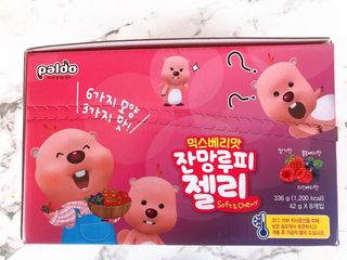[팔도] 잔망루피젤리 믹스베리맛 42g 8개 — 5점을 준 리뷰어가 2022년 2월 올린 사용 사진